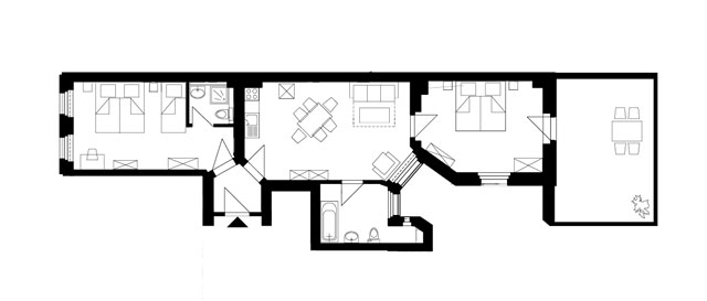 Guesthouse Goerlitz: ALBA - A-L34 Ground Plan