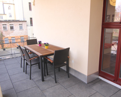 Guesthouse Goerlitz: ALBA - A-XL Balcony